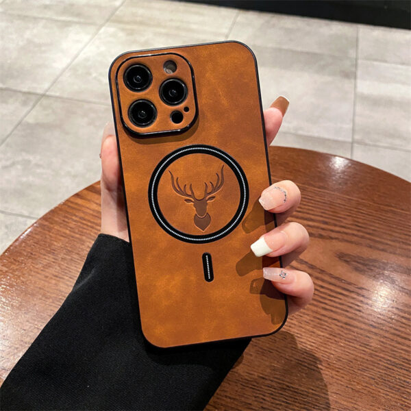 Elk Magnetic Suction Phone Case Cartoon Phone Case - Image 7