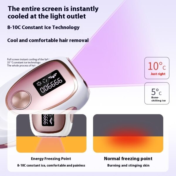 Household Laser Hair Removal Device Freezing Point Photon Skin Rejuvenation - Image 6