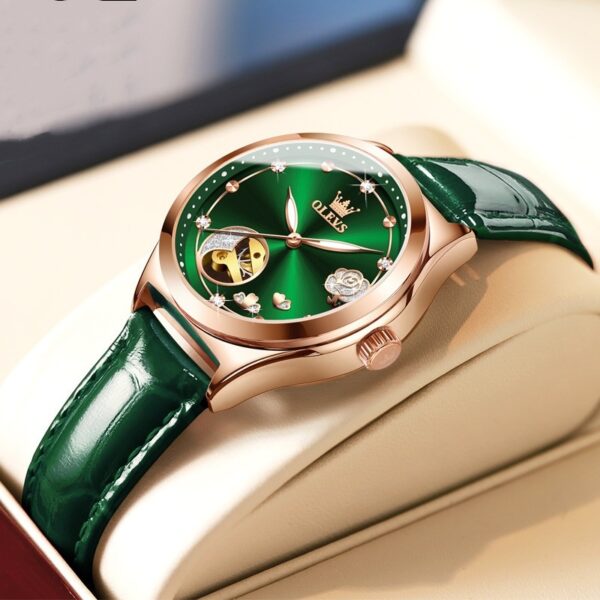 Women's Fashion Waterproof Mechanical Watch - Image 3