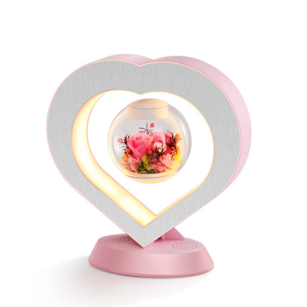 Valentines Day Gift Heart Floating Table LED Night Light Magnetic Levitation Creatives Lamp Desk Lamp Home Decor - Image 7