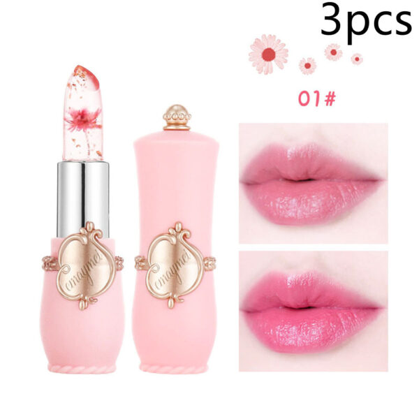 Maymei Moisturizing Lip Balm Dried Flower Color Changing Lipstick - Image 2