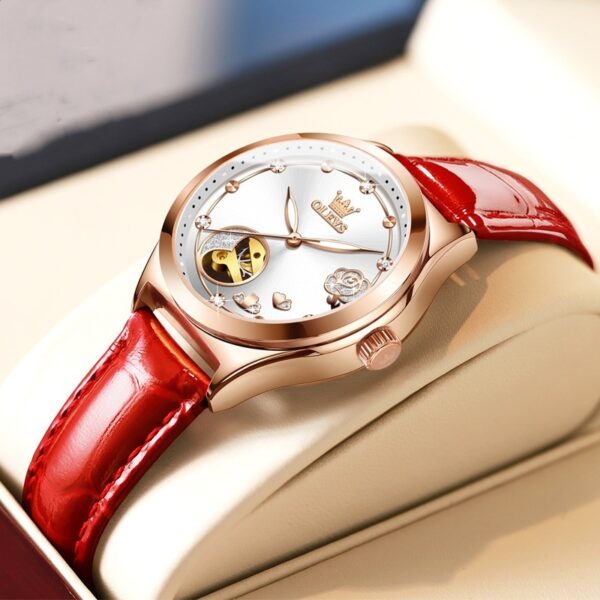 Women's Fashion Waterproof Mechanical Watch - Image 4