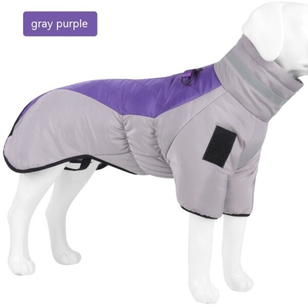 New Winter Dog Coat Waterproof Pet Clothes For Medum Large Dogs Warm Thicken Dog Vest Custome Labrador Jacket - Image 10