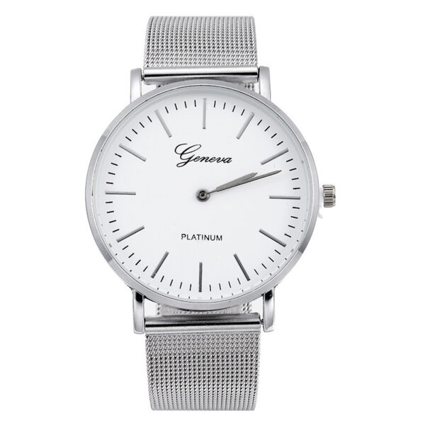 Fashion Steel Band Mesh Band Quartz Watch - Image 3