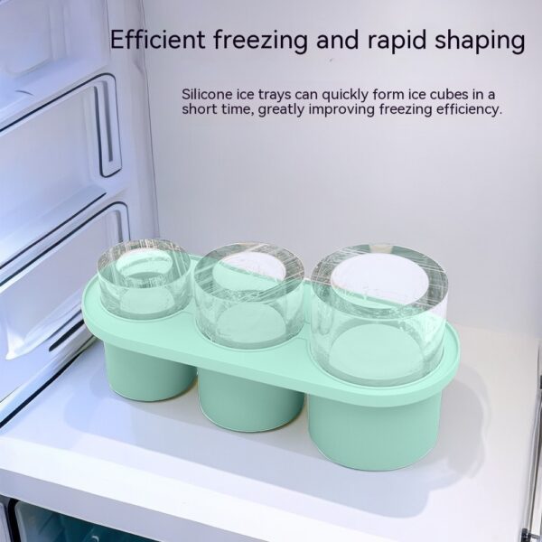 Home Gadget Molded Silicone Ice Tray Ice Cube Maker - Image 2