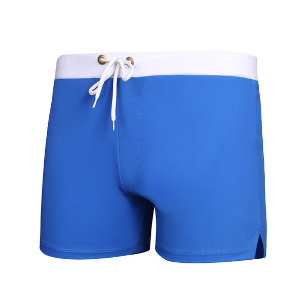 Men's Color Matching Beach Swim Trunks - Image 8