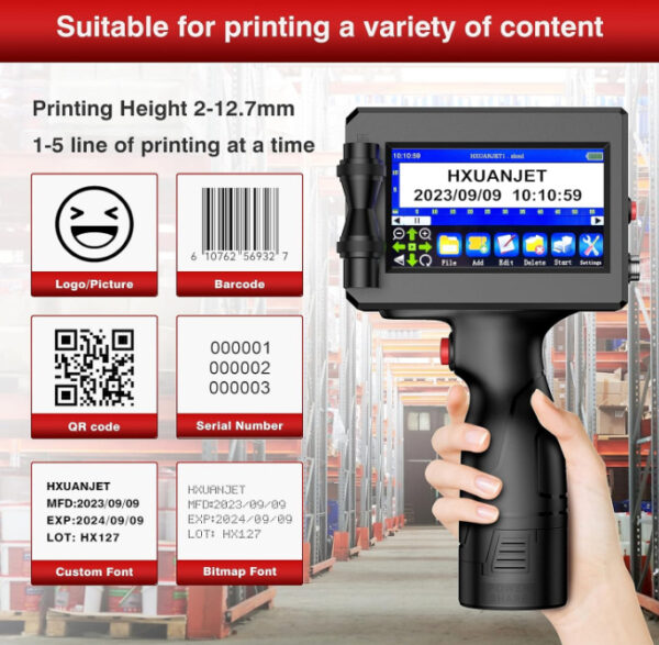 Digital Intelligent Automatic Handheld Code-spraying Machine - Image 5