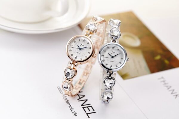 Rhinestone Fashion Women's Watch Quartz Steel Belt - Image 7