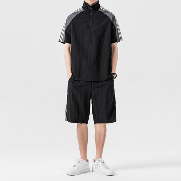 Japanese-style Retro Leisure Suit Shorts Sports - Image 5