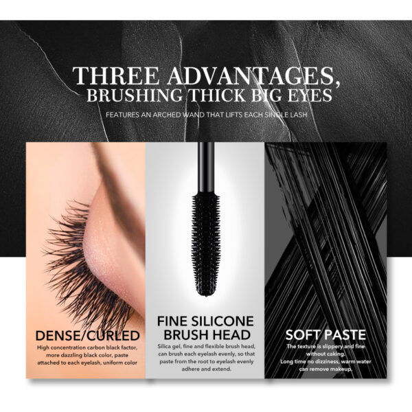 4D Silk Fiber Eyelash Mascara - Image 6