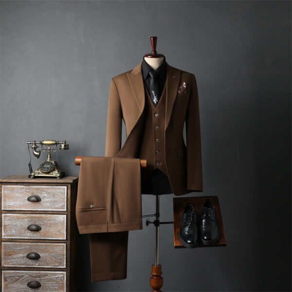 Bridegroom Wedding Suit Jacket Casual Clothing - Image 4