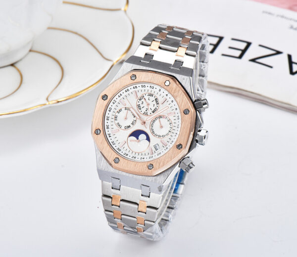 Men's Fashion Seven-pin Work Quartz Watch - Image 6