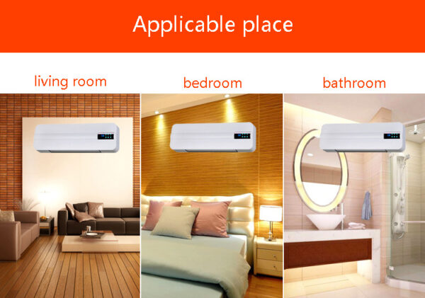 Waterproof Wall-mounted Heater, Household Heater Bathroom - Image 2