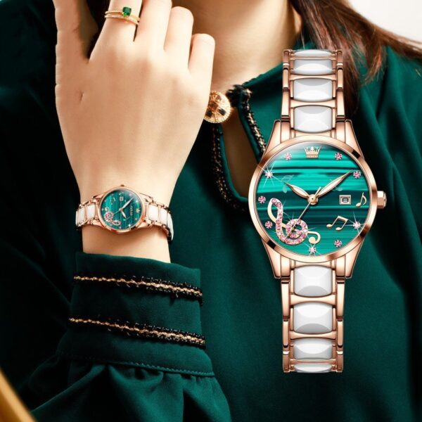 Fashion Diamond Inlaid Women's Quartz Watch - Image 7