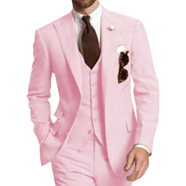 Wedding Banquet Plus Size Cross-border Suit Men - Image 3