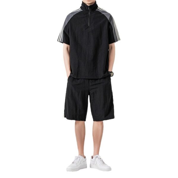 Japanese-style Retro Leisure Suit Shorts Sports - Image 8