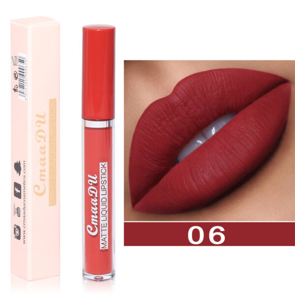 Non-stick Cup Long Lasting Waterproof Liquid Lip Gloss - Image 4