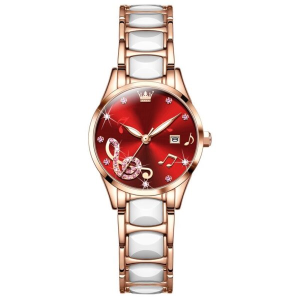 Fashion Diamond Inlaid Women's Quartz Watch - Image 8