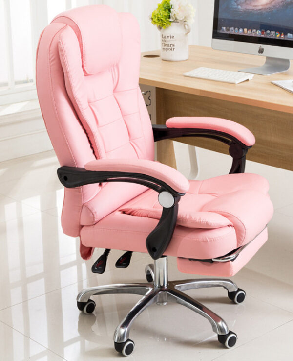 Office Chair Recliner Lift Ergonomic Swivel Chair Household Computer Chair Simple Chair - Image 6