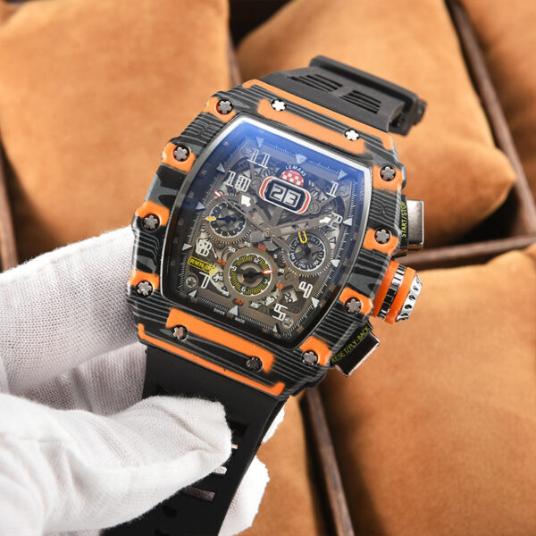 Modern Sports Mechanical Wind Quartz Small Three-plate Craft Watch - Image 9