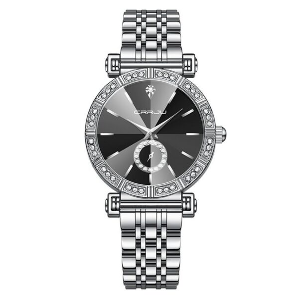 Women's Steel Belt Diamond-embedded Watch - Image 6