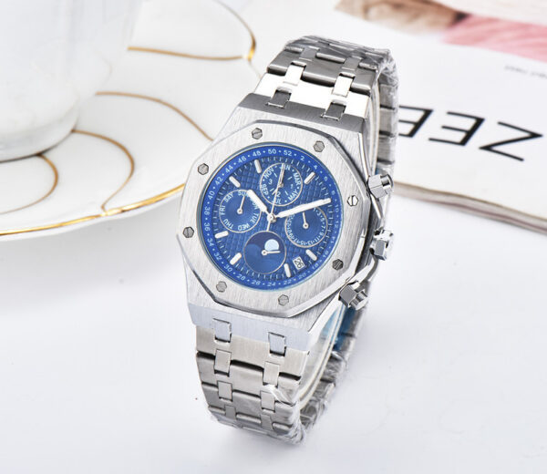 Men's Fashion Seven-pin Work Quartz Watch - Image 9