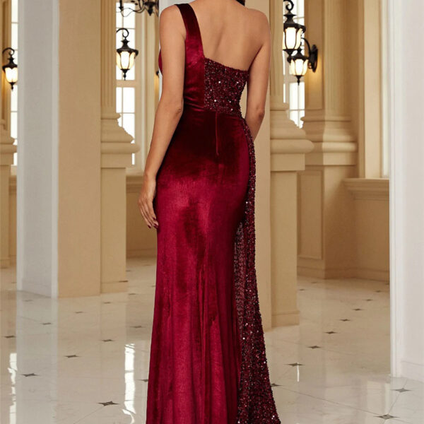 Host Single Strapless Evening Dress - Image 5