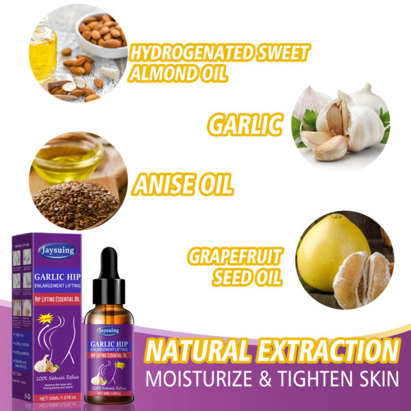 Tight Care Massage, Hip Lifting, Garlic Essential Oil - Image 4