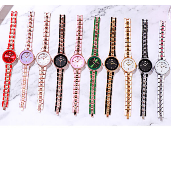 Ladies Watch Korean Style Trendy Student White Quartz - Image 8