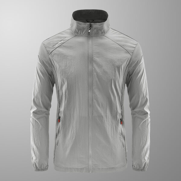 Ultra-thin Breathable Stand Collar UV-proof Jacket Fishing Suits Men - Image 5