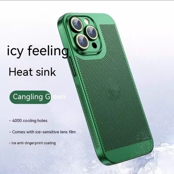 Fashion Simple Electroplating Heat Dissipation Phone Case - Image 8