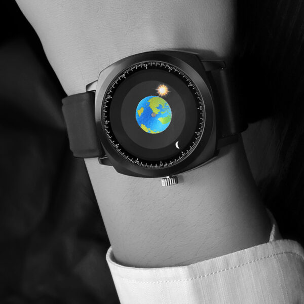 Women's Fashion Casual Innovative Earth Watch - Image 5