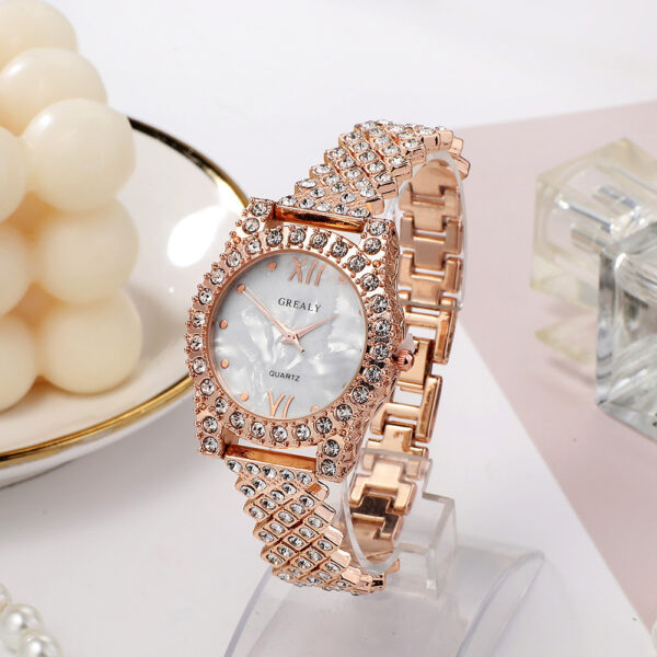 Quartz Watch Diamond Butterfly Zircon Bracelet - Image 7