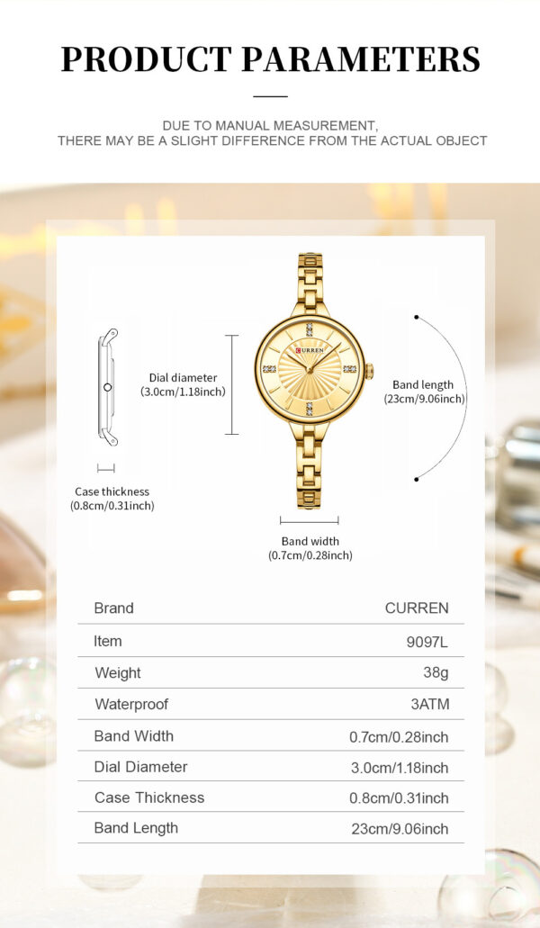 Women's Watch Simple Casual Quartz - Image 3