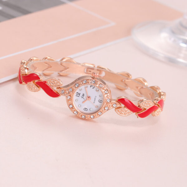 Fashionable All-match Women's Love Strap Diamond Watch - Image 8