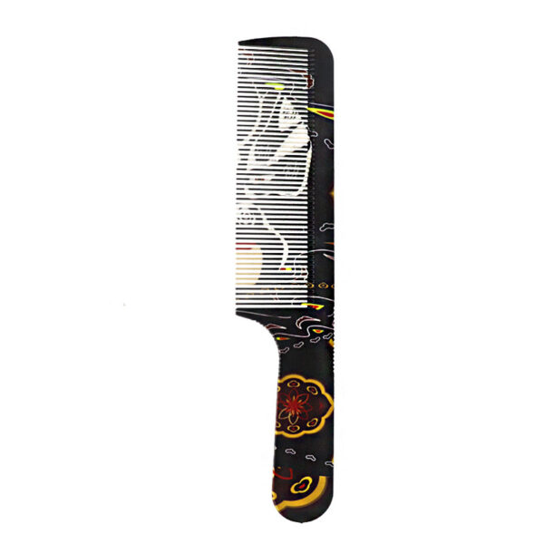 Japanese Style Graffiti Hairdressing Flat Comb - Image 7