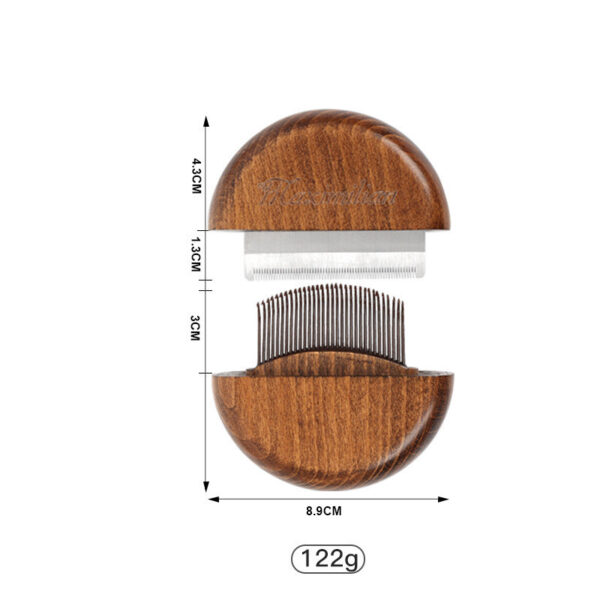 Pet Comb Solid Wood Antique To Remove Floating Hair - Image 5