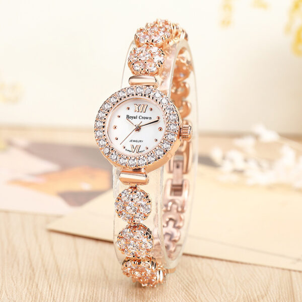 Watch Bracelet Quartz Full Star Diamond Women's Watch - Image 2