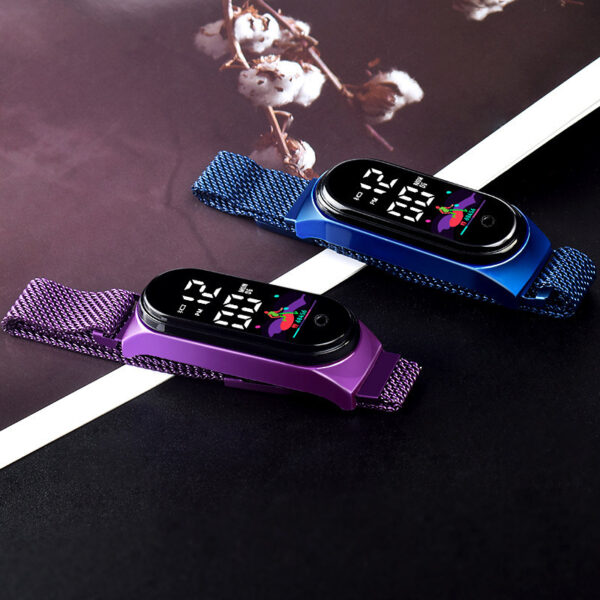 Innovative Colorful Waterproof Touch Screen Bracelet & Watch - Image 9