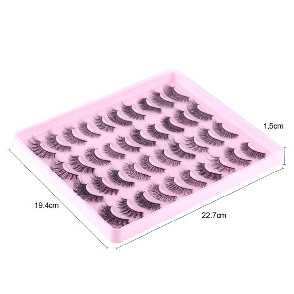 Mixed Natural Thick Simulation Chemical Fiber Messy Long Eyelash - Image 2