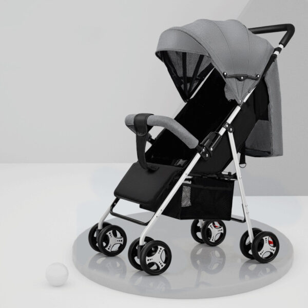 Lightweight Folding Baby Stroller - Image 3