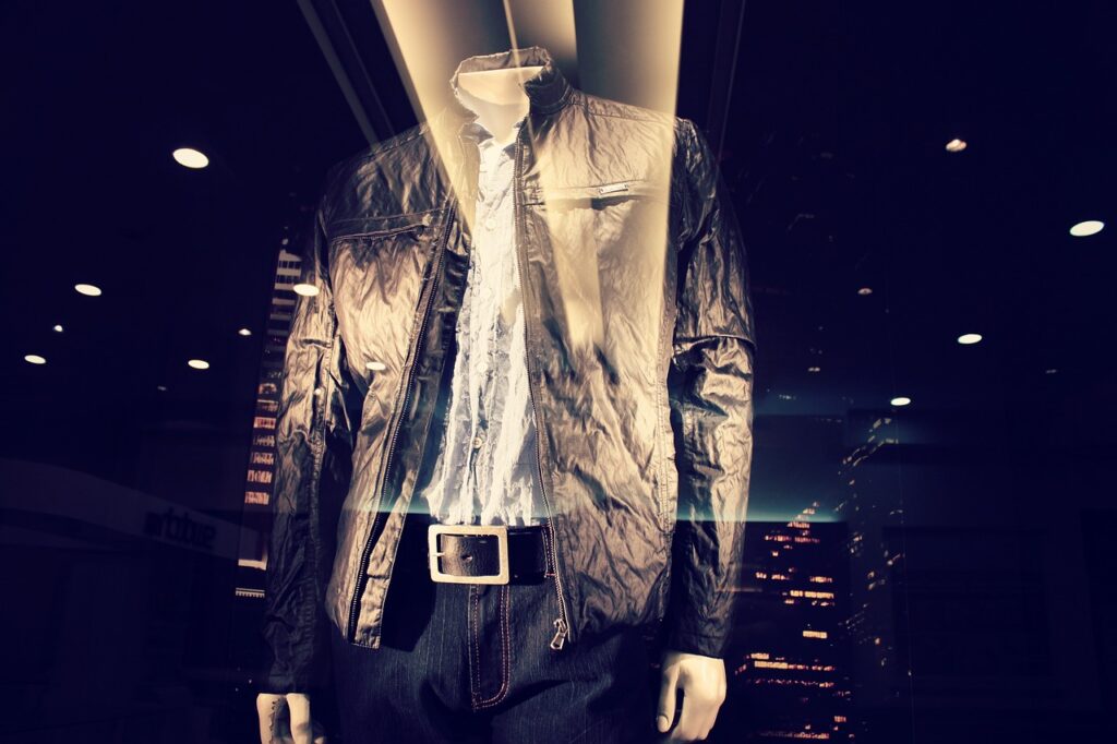 fashion, jacket, window