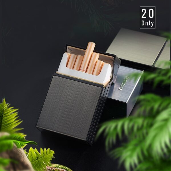 Cigarette Case Inflatable Windproof Lighter Portable Direct Flush