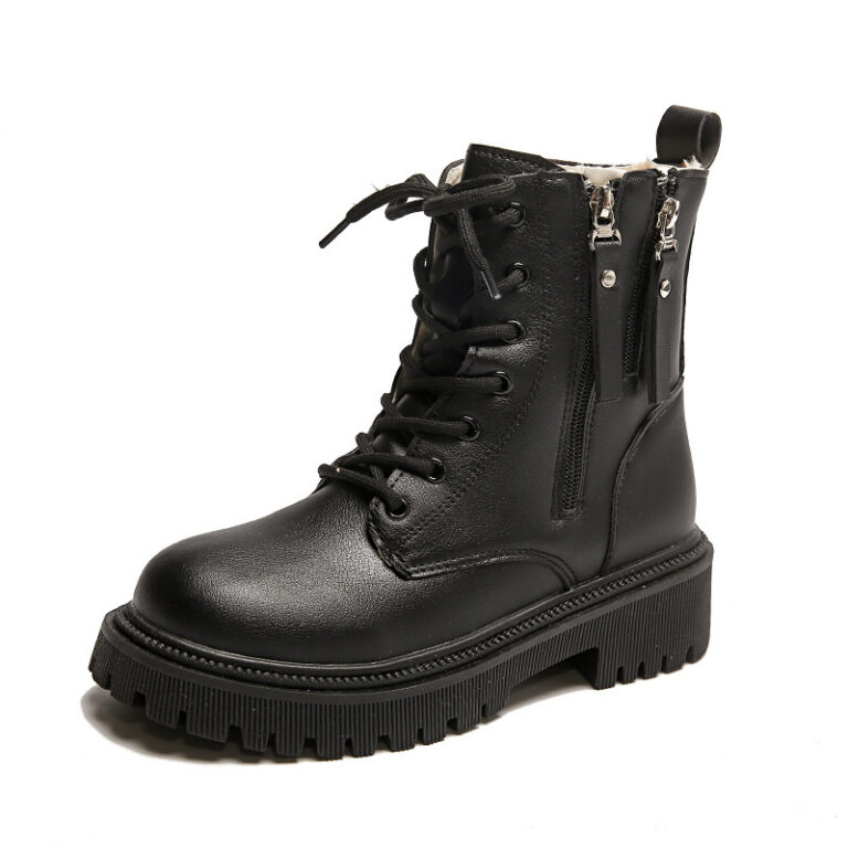 Women's Plus Size British-style Martin Boots - Image 6