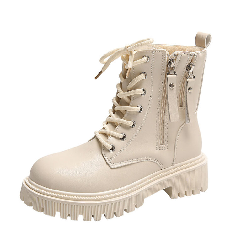 Women's Plus Size British-style Martin Boots - Image 5