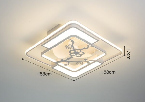 Invisible Electric Fan Lamp Ceiling Lamp - Image 2