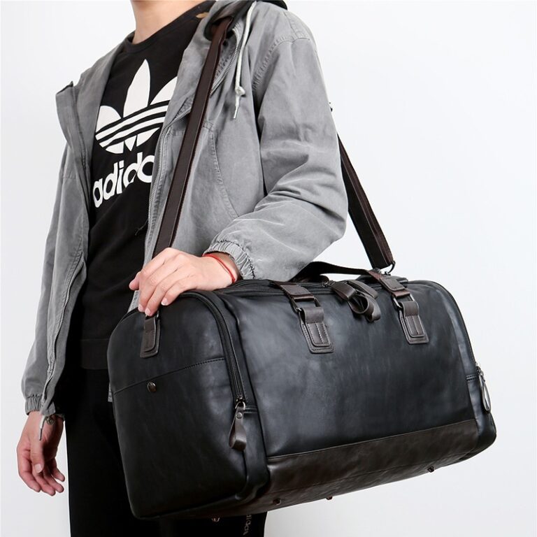 Men's Portable Travel Bag Crossbody Business Short Distance Business Bag Large Capacity - Image 2