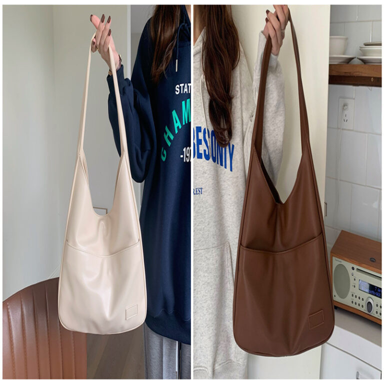 Fashion Tote Bag Large Capacity Casual Shoulder Bag Women's Commuting Handbag College Student - Image 2