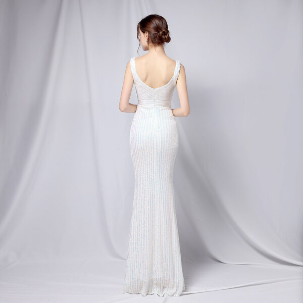 New Sequined Fishtail Long Dress - Image 2