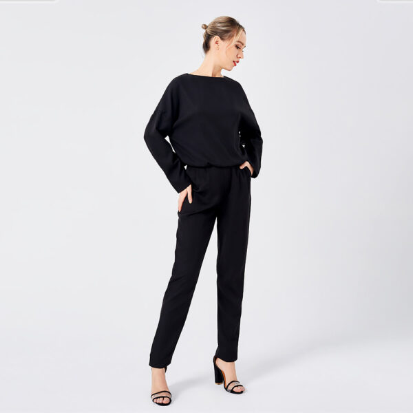 Sweater Two Piece Long Pants Set - Image 10